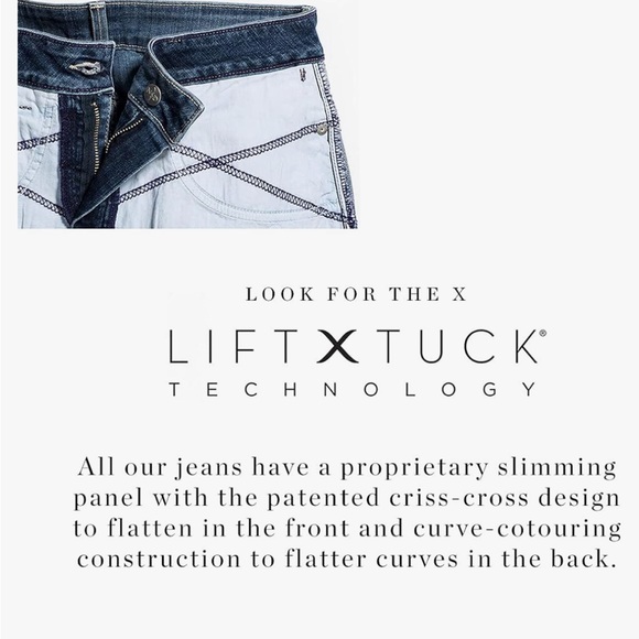 NYDJ Women’s Bootcut Lift Tuck Technology Black Denim Jean Sz 24W Petite - Picture 2 of 7